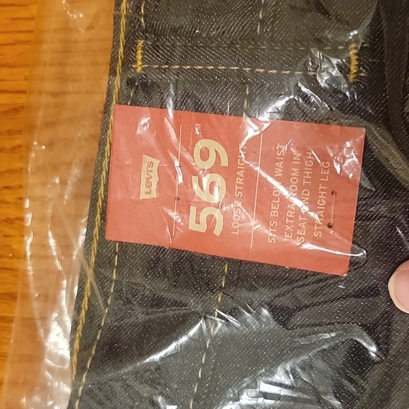 Levi's® Mens 569™ Loose Straight Fit Jeans - Picture 2 of 4